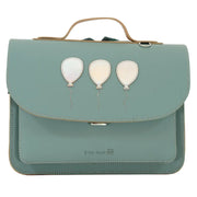 Lederen kleutertas met magneetsluiting - Balloon Azul - Schooltassen Own Stuff - In den Olifant