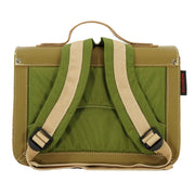 Lederen kleutertas met magneetsluiting - Car Moss - Schooltassen Own Stuff - In den Olifant