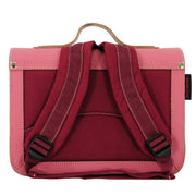 Lederen kleutertas met magneetsluiting - Rabbit Antique Pink - Schooltassen Own Stuff - In den Olifant