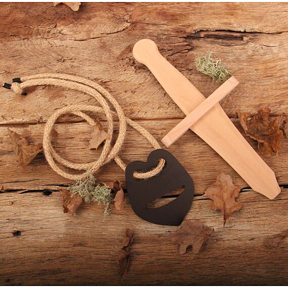 Lederen Zwaardhouder - Wapens en helmen Vah - In den Olifant