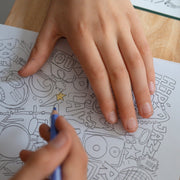 Lichtgevend tekentablet Kidydraw pad 10+ - Kleuren en tekenen Kidywolf - In den Olifant