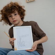 Lichtgevend tekentablet Kidydraw pad 10+ - Kleuren en tekenen Kidywolf - In den Olifant