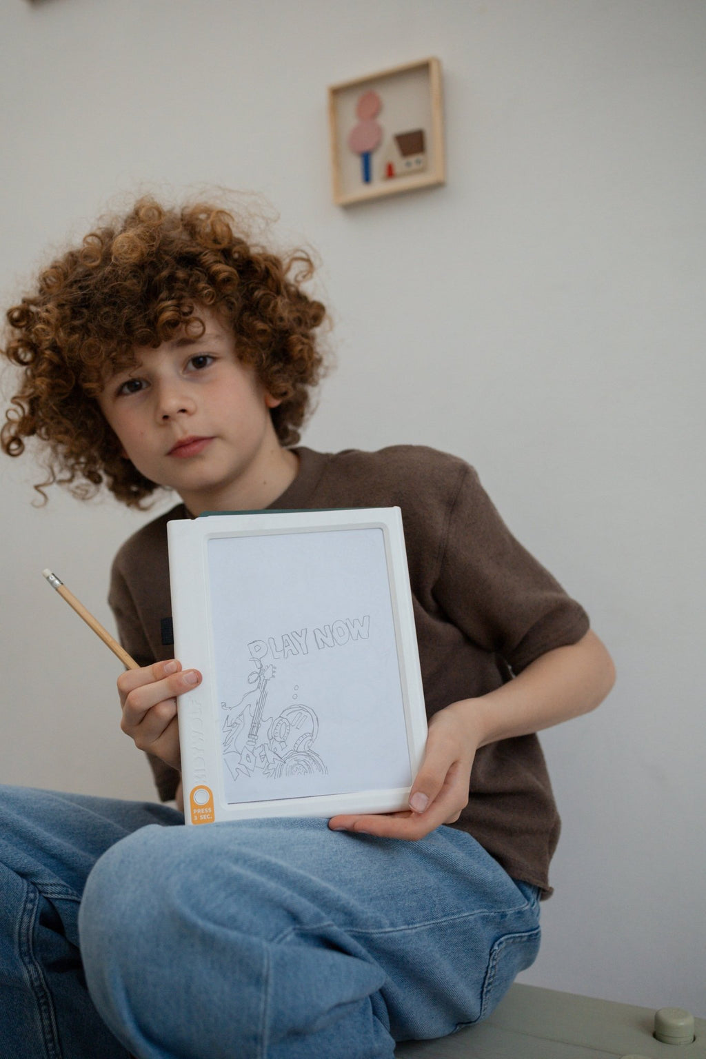 Lichtgevend tekentablet Kidydraw pad 10+ - Kleuren en tekenen Kidywolf - In den Olifant
