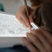Lichtgevend tekentablet Kidydraw pad 10+ - Kleuren en tekenen Kidywolf - In den Olifant