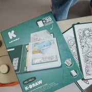 Lichtgevend tekentablet Kidydraw pad 10+ - Kleuren en tekenen Kidywolf - In den Olifant
