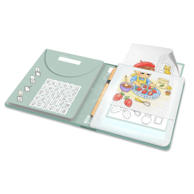 Lichtgevend tekentablet Kidydraw Pad 6+ - Kleuren en tekenen Kidywolf - In den Olifant