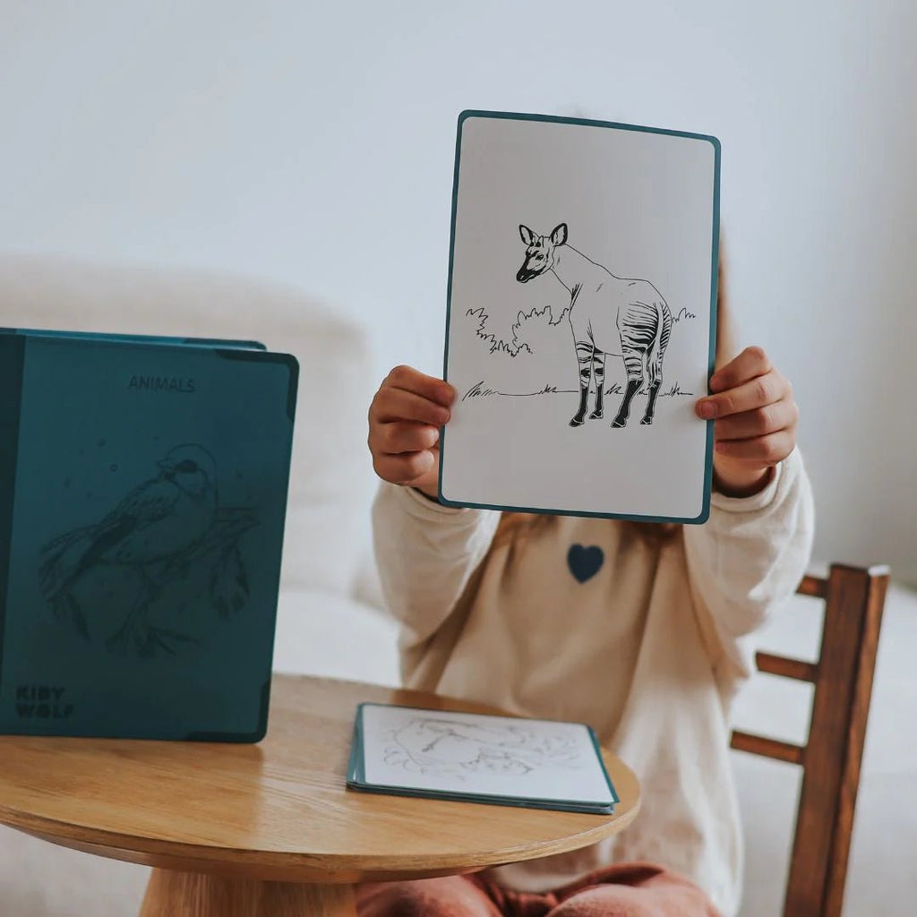 Lichtgevend tekentablet Kidydraw - Pad 8+ - Kleuren en tekenen Kidywolf - In den Olifant