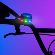 Lichtgevende fietsbel - Lighted Bell Blue - Fietsaccessoires Brightz - In den Olifant