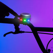 Lichtgevende Fietsbel - Lighted Bell Silver - Onaf Brightz - In den Olifant