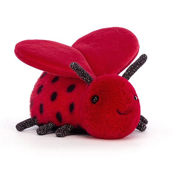 Knuffel Lieveheersbeestje Loulou Love Bug | 13 Cm