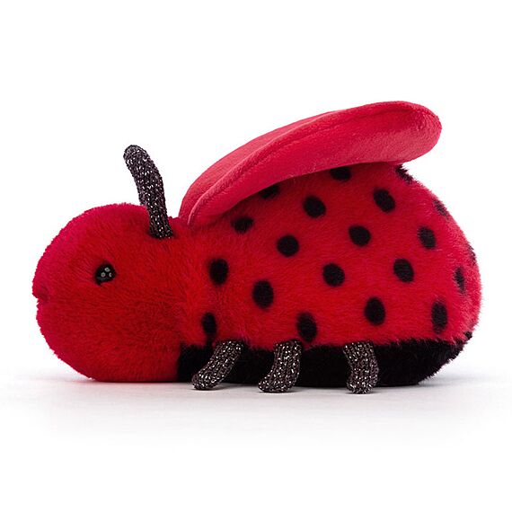 Knuffel Lieveheersbeestje Loulou Love Bug | 13 Cm