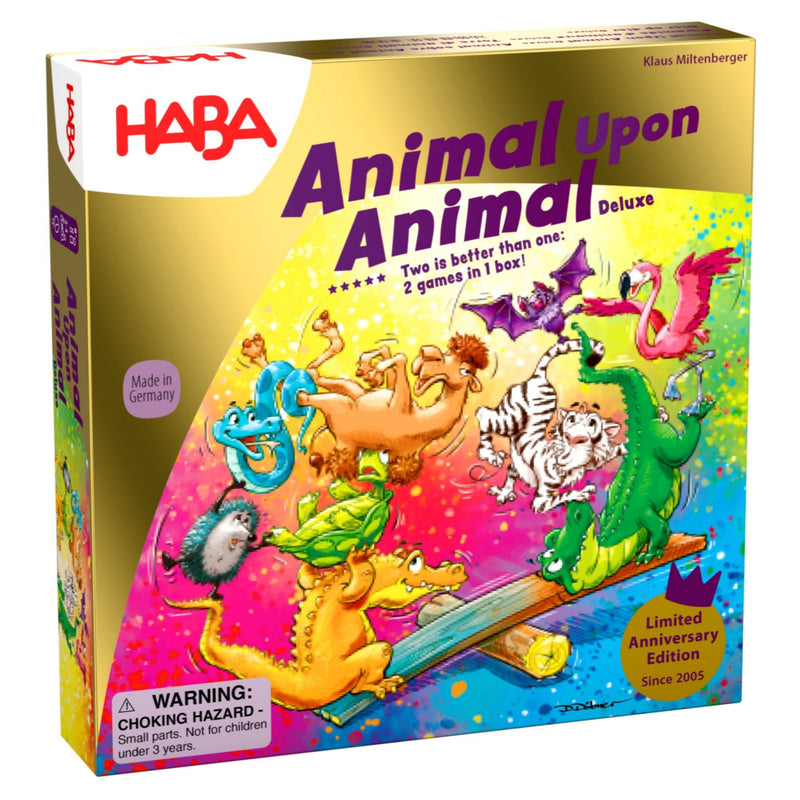 Limited edition behendigheidsspel - Animal Upon Animal Deluxe - Behendigheidspellen Haba - In den Olifant