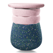 Limited Edition Signature Partner Spring Special Dynamic all Pond - set van 4 + GRATIS Pad dark blue - Poefs en kinderzetels Stapelstein - In den Olifant