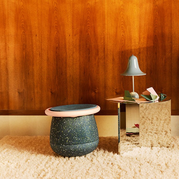 Limited Edition Signature Partner Spring Special Dynamic Small Pond - set van 2 + GRATIS Pad Dark Blue - Poefs en kinderzetels Stapelstein - In den Olifant