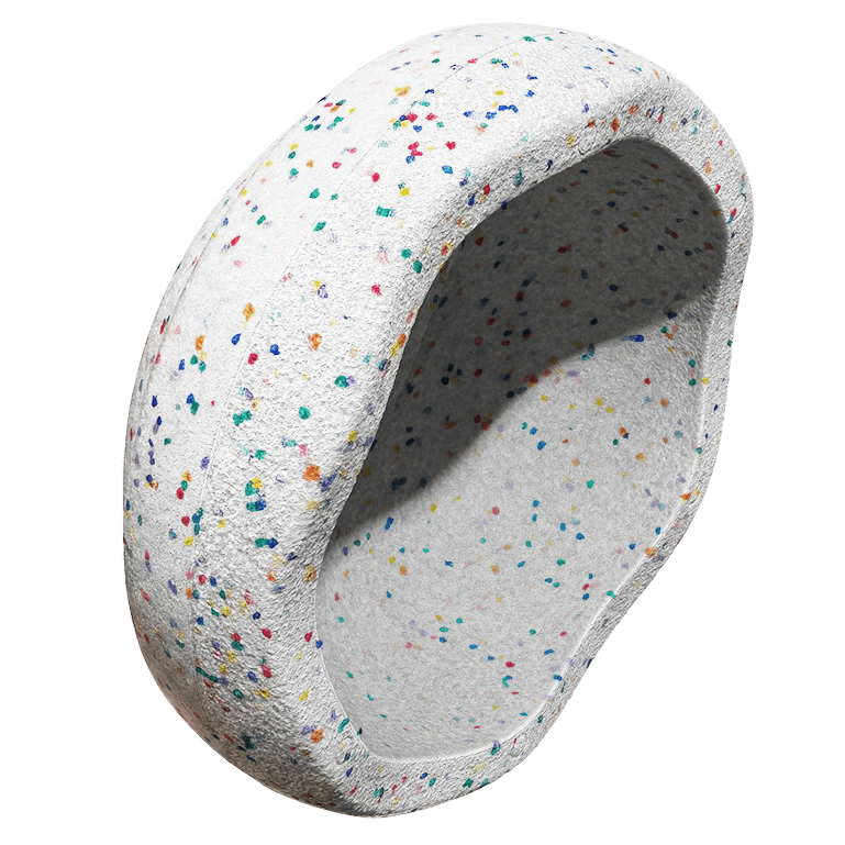 Limited Edition Signature Partner Stapelstein Original Sprinkles - 1 losse steen - 10 jaar Stapelstein - Stapelspeelgoed Stapelstein - In den Olifant