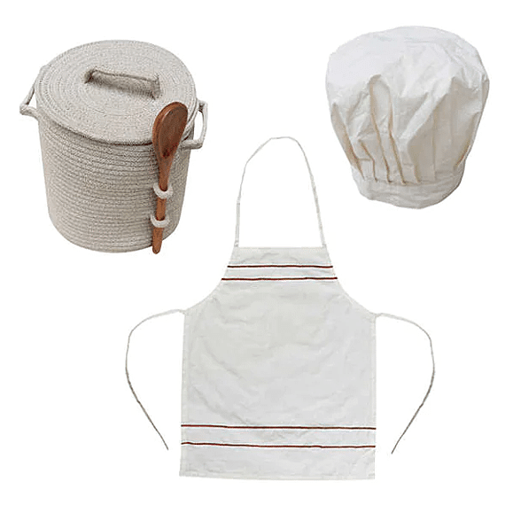 Speelmand Met Kookaccessoires - Play Basket Little Chef