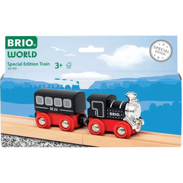 Locomotief met wagon - Special Edition Train 2026 - Treinen Brio - In den Olifant