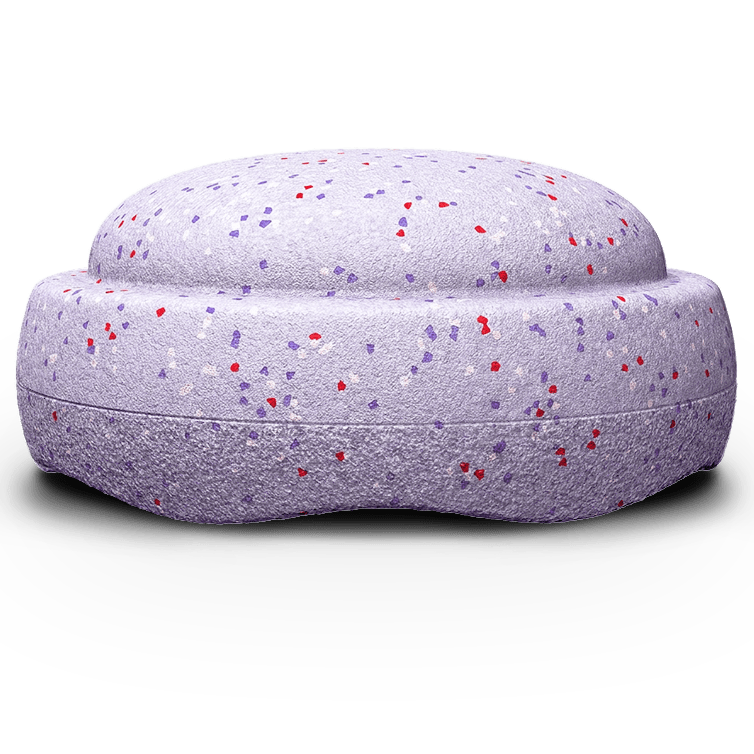 Losse Limited Edition Stapelstein® Winter Special Original Violet - 1 steen - Open ended speelgoed Stapelstein - In den Olifant