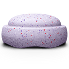 Losse Limited Edition Stapelstein® Winter Special Original Violet - 1 steen - Open ended speelgoed Stapelstein - In den Olifant