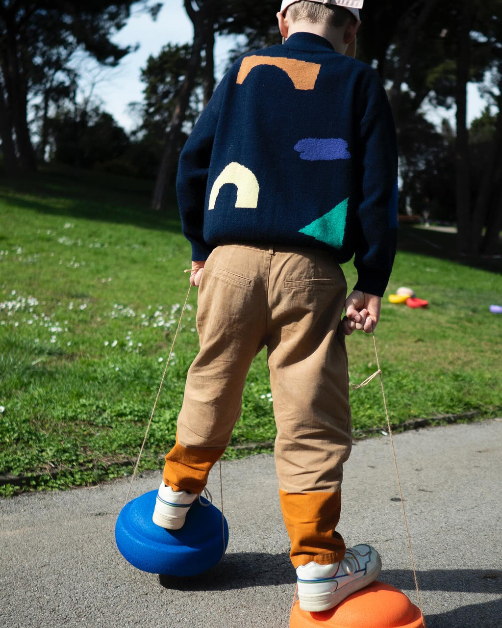 Losse Stapelstein Original Blauw - 1 Steen - Sorteer - en stapelspeelgoed Stapelstein - In den Olifant