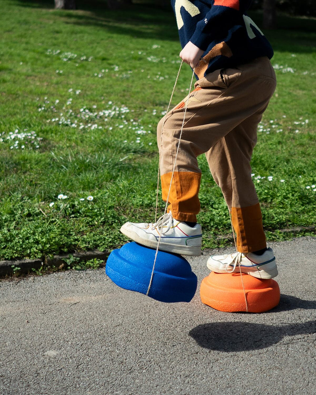 Losse Stapelstein Original Blauw - 1 Steen - Sorteer - en stapelspeelgoed Stapelstein - In den Olifant