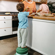 Losse Stapelstein Original Donker Groen - 1 Steen - Sorteer - en stapelspeelgoed Stapelstein - In den Olifant