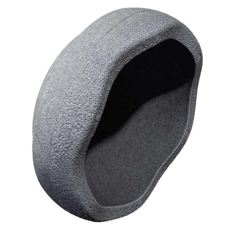 Losse Stapelstein Original Grijs - 1 Steen - Open ended speelgoed Stapelstein - In den Olifant