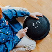 Losse Stapelstein Original Zwart - 1 Steen - Sorteer - en stapelspeelgoed Stapelstein - In den Olifant