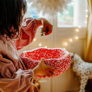 Losse steen Stapelstein Original Blush Special Red & Blush - 1 steen - Sorteer - en stapelspeelgoed Stapelstein - In den Olifant