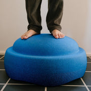 Losse XL steen Stapelstein® GROW Blauw - Ø 57 cm - Open ended speelgoed Stapelstein - In den Olifant