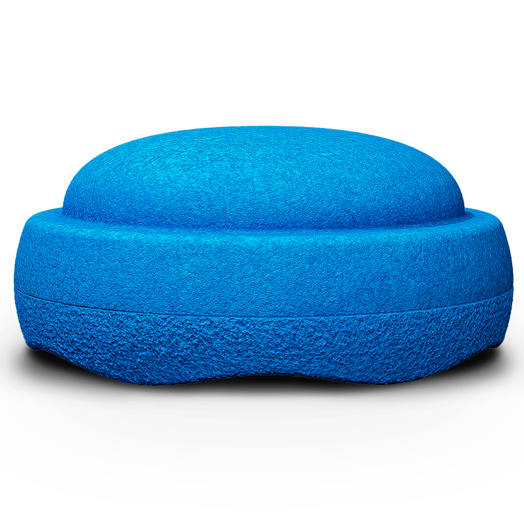 Losse XL steen Stapelstein® GROW Blauw - Ø 57 cm - Open ended speelgoed Stapelstein - In den Olifant