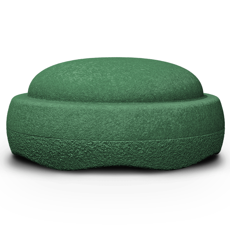 Losse XL steen Stapelstein® GROW Donkergroen - Ø 57 cm - Open ended speelgoed Stapelstein - In den Olifant