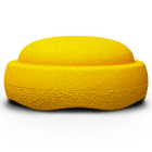 Losse XL steen Stapelstein® GROW Geel - Ø 57 cm - Open ended speelgoed Stapelstein - In den Olifant