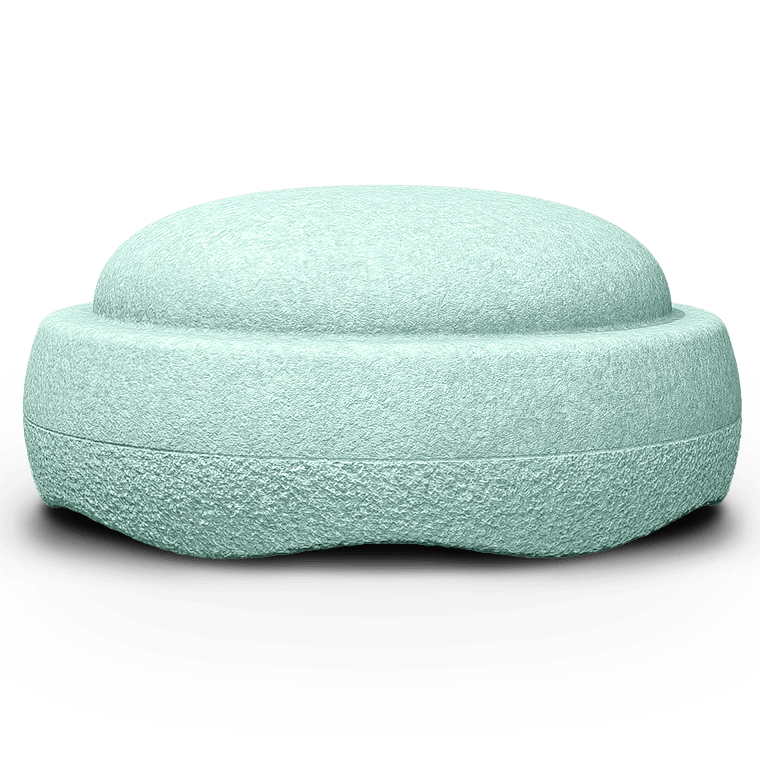 Losse XL steen Stapelstein® GROW Lichtgroen - Ø 57 cm - Open ended speelgoed Stapelstein - In den Olifant