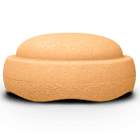 Losse XL steen Stapelstein® GROW Lichtoranje - Ø 57 cm - Open ended speelgoed Stapelstein - In den Olifant