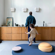 Losse XL steen Stapelstein® GROW Lichtoranje - Ø 57 cm - Open ended speelgoed Stapelstein - In den Olifant