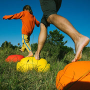 Losse XL steen Stapelstein® GROW Oranje - Ø 57 cm - Open ended speelgoed Stapelstein - In den Olifant