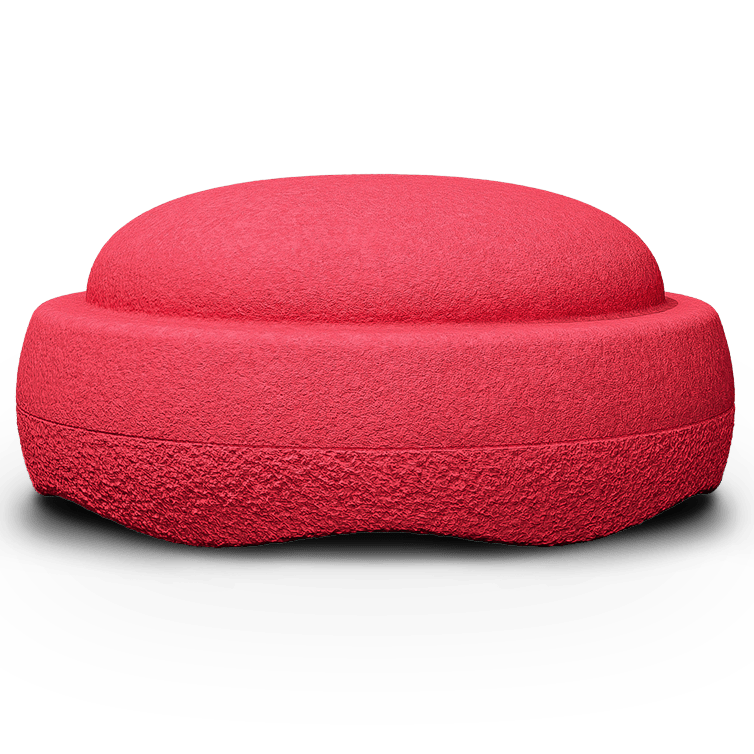 Losse XL steen Stapelstein® GROW Rood - Ø 57 cm - Open ended speelgoed Stapelstein - In den Olifant