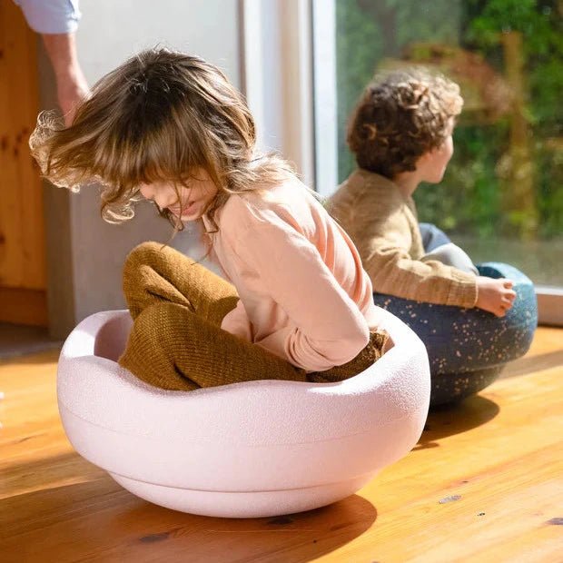 Losse XL steen Stapelstein® GROW Rose - Ø 57 cm - Open ended speelgoed Stapelstein - In den Olifant