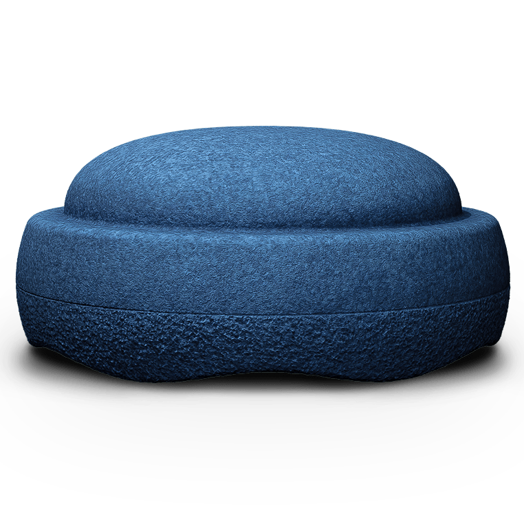 Losse XL steen Stapelstein® GROW Schemerblauw - Ø 57 cm - Open ended speelgoed Stapelstein - In den Olifant