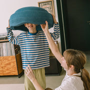 Losse XL steen Stapelstein® GROW Schemerblauw - Ø 57 cm - Open ended speelgoed Stapelstein - In den Olifant