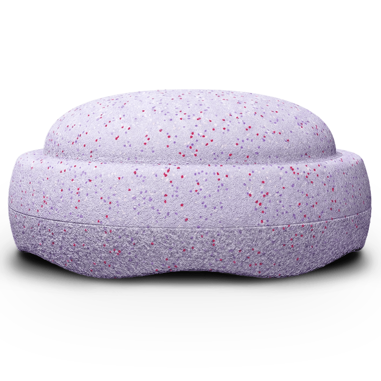Losse XL steen Stapelstein® Winter Special Original Grow Violet - Ø 54 cm - Open ended speelgoed Stapelstein - In den Olifant