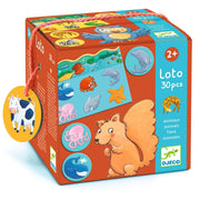 Lotto - Schattige Dieren - Bordspellen Djeco - In den Olifant