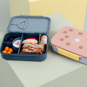 Lunchbox Bento Box - Pattern Party Blue Green - Lunchboxen en snackdoosjes Lässig - In den Olifant