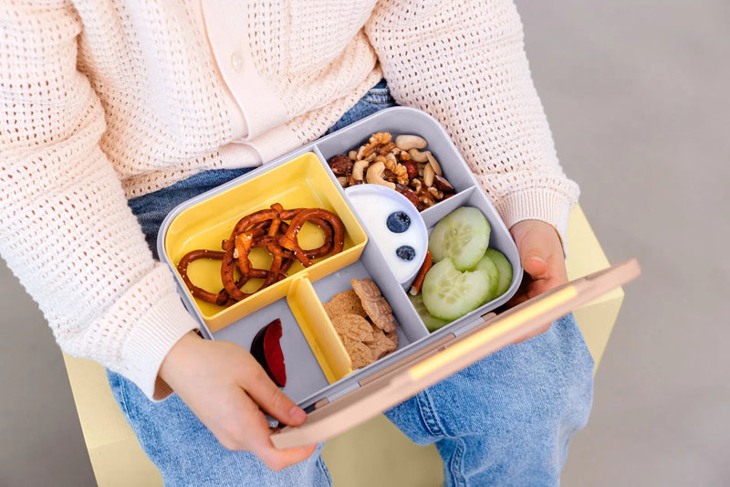 Lunchbox Bento Box - Pattern Party Rose Lilac - Lunchboxen en snackdoosjes Lässig - In den Olifant