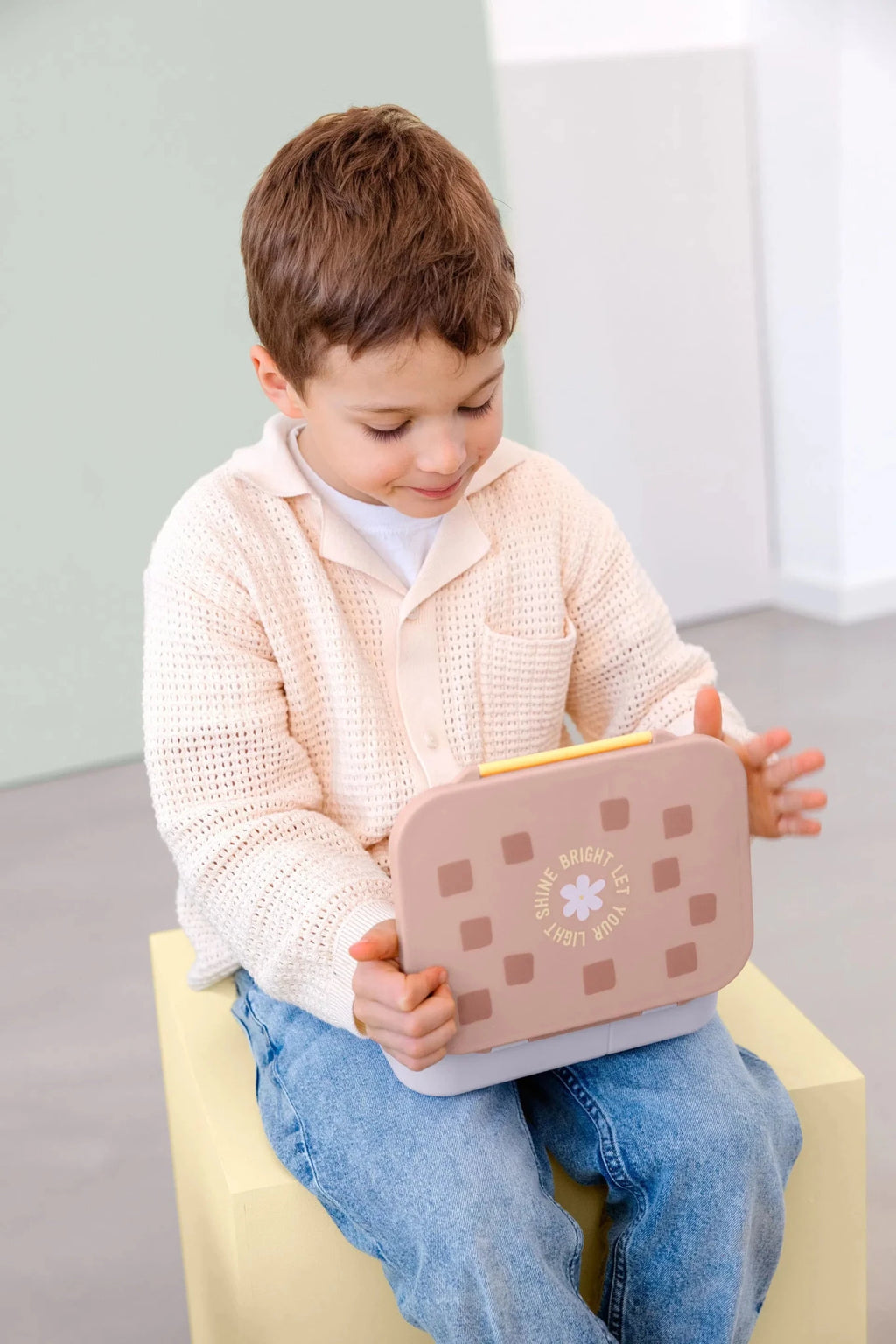 Lunchbox Bento Box - Pattern Party Rose Lilac - Lunchboxen en snackdoosjes Lässig - In den Olifant