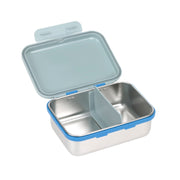 Lunchbox Stainless Steel Sunny Explorer Green/Blue - Lunchboxen en snackdoosjes Lässig - In den Olifant