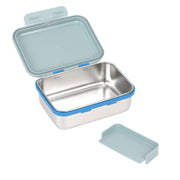 Lunchbox Stainless Steel Sunny Explorer Green/Blue - Lunchboxen en snackdoosjes Lässig - In den Olifant