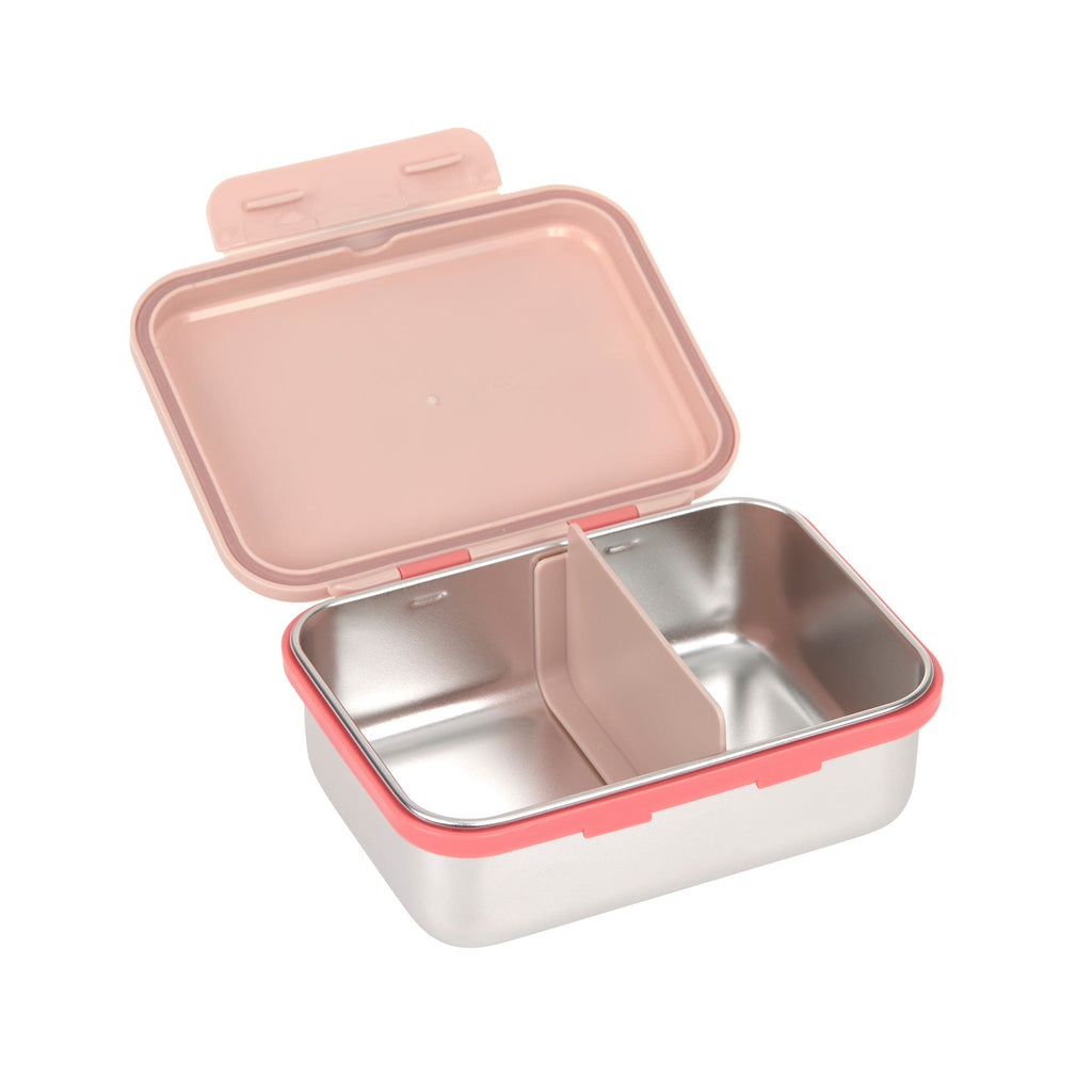 Lunchbox Stainless Steel Sunny Explorer Rose/Pink - Lunchboxen en snackdoosjes Lässig - In den Olifant