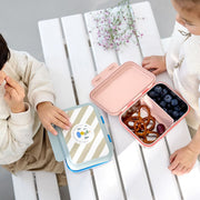 Lunchbox Stainless Steel Sunny Explorer Rose/Pink - Lunchboxen en snackdoosjes Lässig - In den Olifant